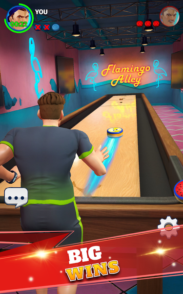 Shuffleboard Club: PvP Arena - Gameplay image of android game