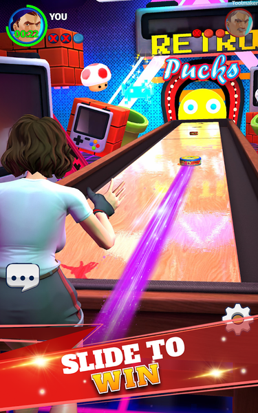Shuffleboard Club: PvP Arena - Gameplay image of android game