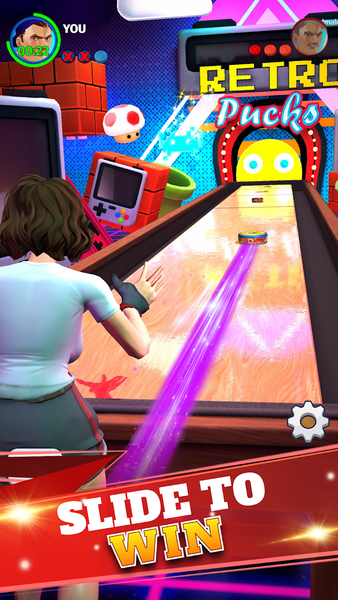 Shuffleboard Club: PvP Arena - Gameplay image of android game