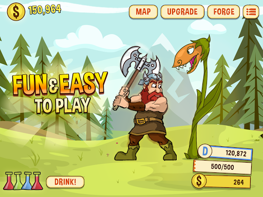Axe Clicker - Gameplay image of android game
