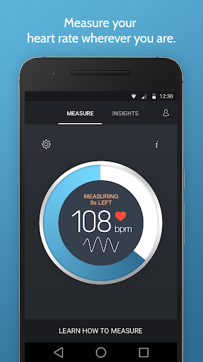 Instant Heart Rate: HR Monitor - Image screenshot of android app