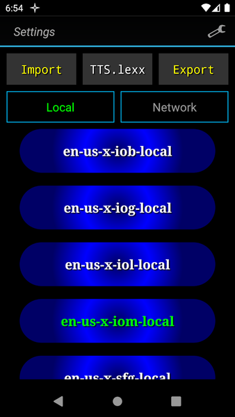 TTSLexx - عکس برنامه موبایلی اندروید