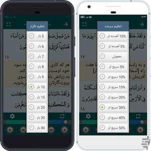 Mujawwad Siddiq El-Minshawi - Image screenshot of android app