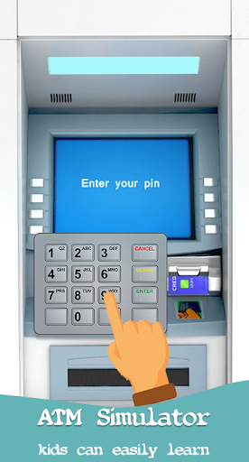ATM Simulator : Bank ATM learn - Gameplay image of android game