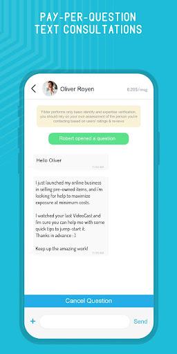 Fibler: Expert Consultations - عکس برنامه موبایلی اندروید