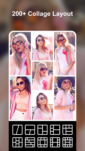 Pic Collage Maker & Pic Grid - Image screenshot of android app