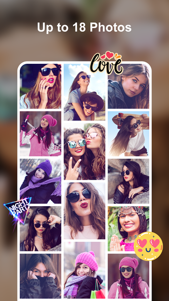 Pic Collage Maker & Pic Grid - Image screenshot of android app
