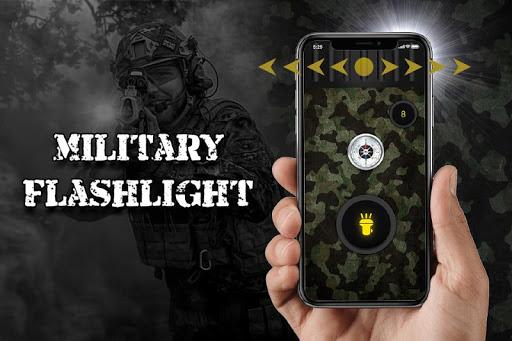 Military Flashlight - عکس برنامه موبایلی اندروید