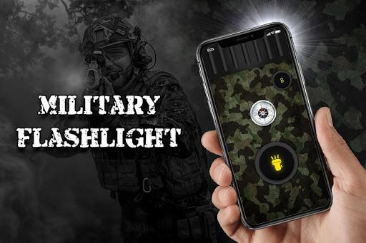 Military Flashlight - عکس برنامه موبایلی اندروید