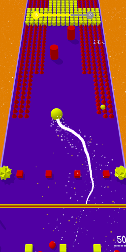 Ball Bump ۳D Color Block Push - عکس بازی موبایلی اندروید