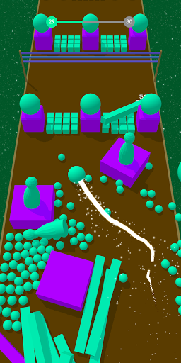 Ball Bump ۳D Color Block Push - عکس بازی موبایلی اندروید