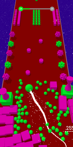 Ball Bump ۳D Color Block Push - عکس بازی موبایلی اندروید