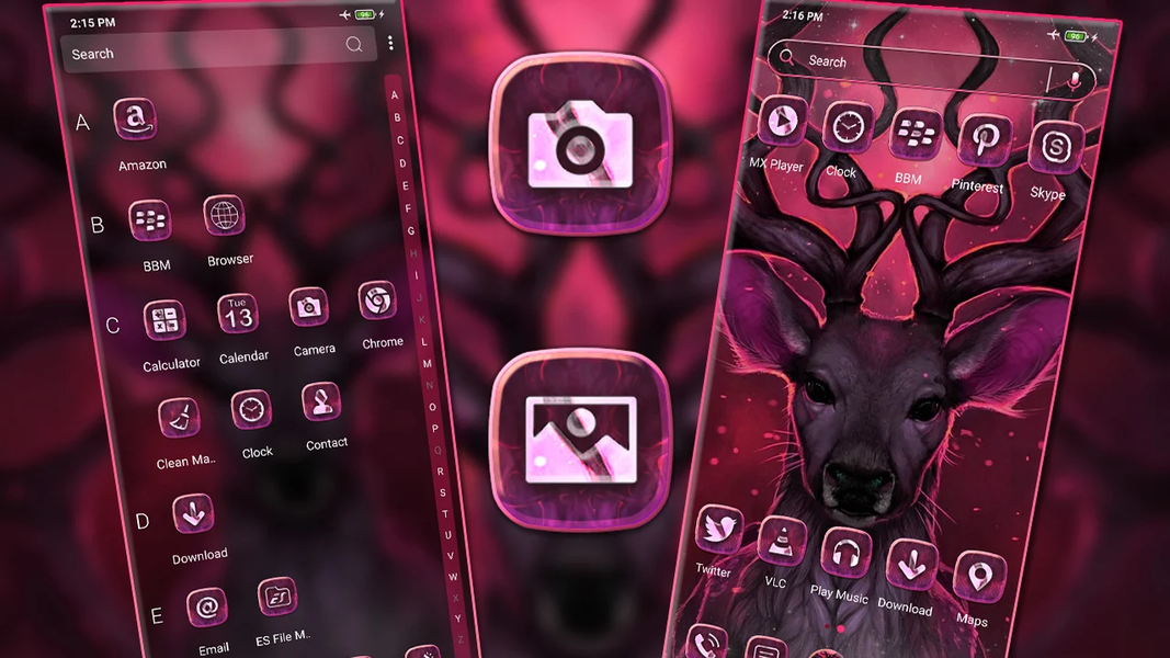 Deer King Theme Launcher - عکس برنامه موبایلی اندروید