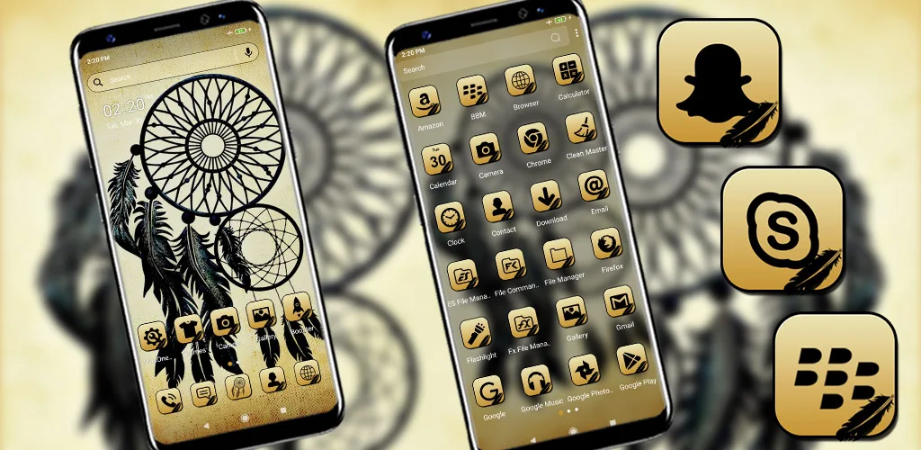 Dream Catcher Launcher Theme - عکس برنامه موبایلی اندروید