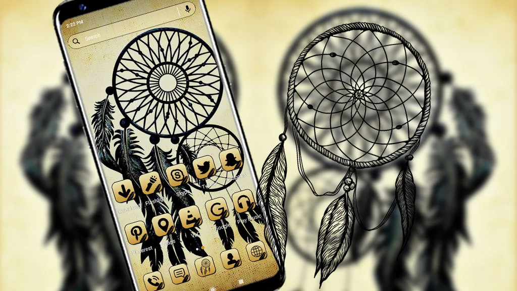 Dream Catcher Launcher Theme - عکس برنامه موبایلی اندروید