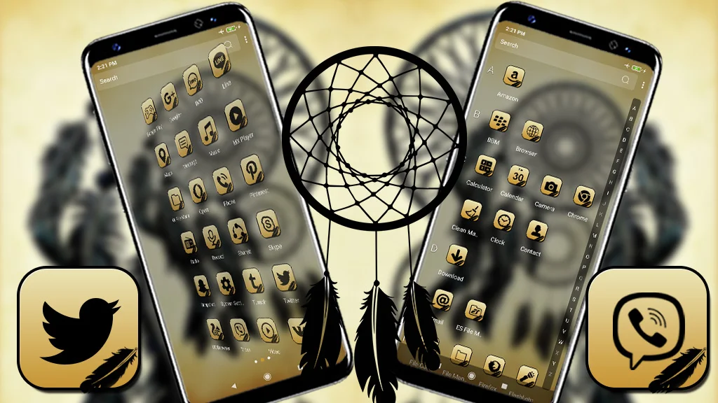 Dream Catcher Launcher Theme - Image screenshot of android app