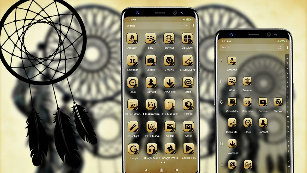 Dream Catcher Launcher Theme - عکس برنامه موبایلی اندروید