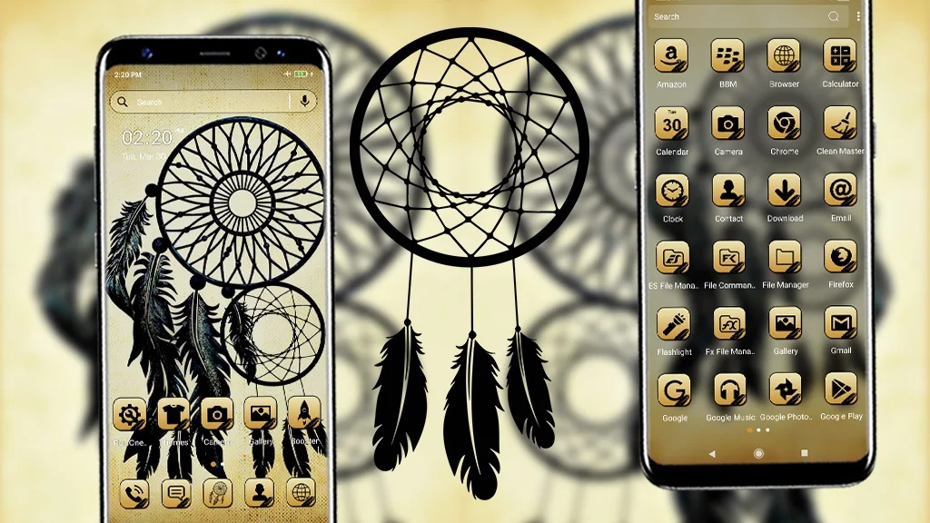 Dream Catcher Launcher Theme - Image screenshot of android app