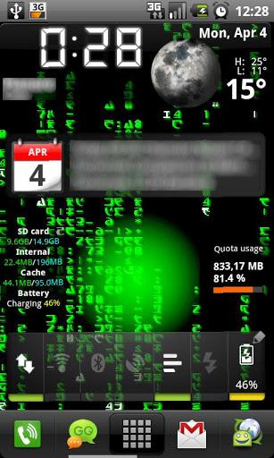 Live Wallpaper of Matrix - Image screenshot of android app