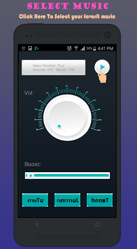 Bass Booster Plus - Image screenshot of android app