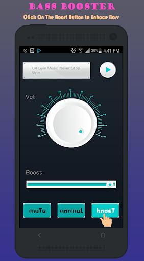 Bass Booster Plus - Image screenshot of android app