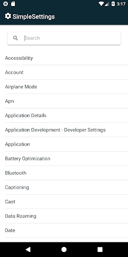Simple Settings & Fix Settings | All Settings - عکس برنامه موبایلی اندروید