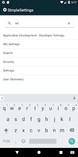 Simple Settings & Fix Settings | All Settings - عکس برنامه موبایلی اندروید