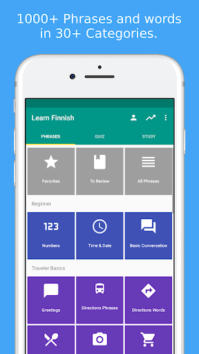 Simply Learn Finnish - Image screenshot of android app