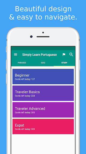 Simply Learn Portuguese - Image screenshot of android app