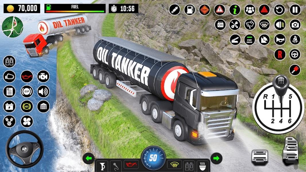بازی حمل و نقل نفتکش Oil Tanker 2024 - عکس بازی موبایلی اندروید