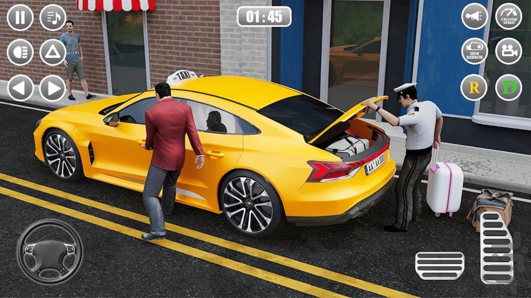 Taxi Simulator 2023 - Gameplay image of android game