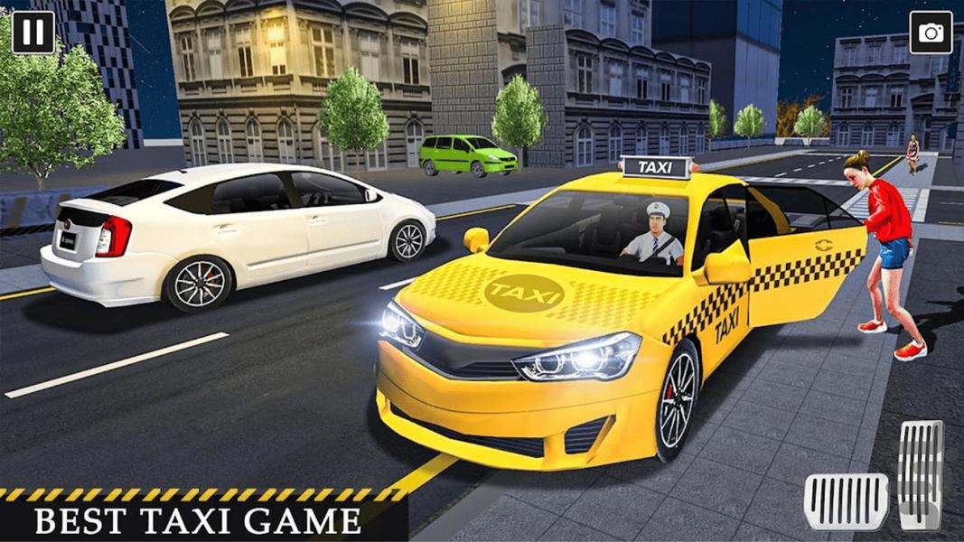 Taxi Simulator 2023 - Gameplay image of android game
