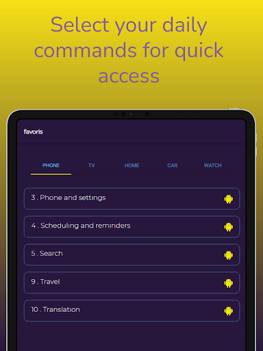 Siri for android & siri commands & siri secrets - عکس برنامه موبایلی اندروید