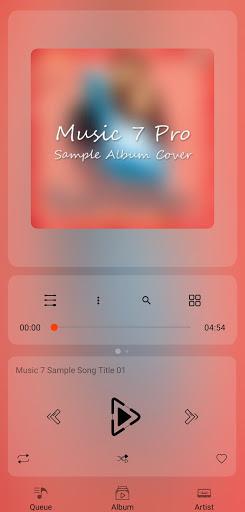 Music 7 Pro - Music Player 7 - عکس برنامه موبایلی اندروید