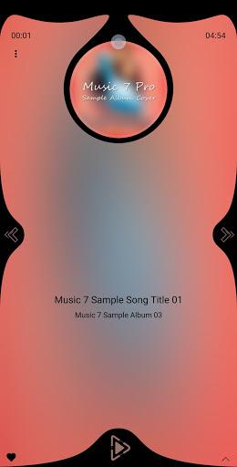 Music 7 Pro - Music Player 7 - عکس برنامه موبایلی اندروید