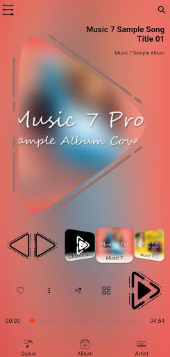Music ۷ Pro - Music Player ۷ - عکس برنامه موبایلی اندروید