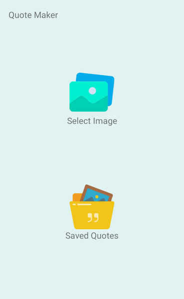 Qutote Maker - Photo Editor - - عکس برنامه موبایلی اندروید