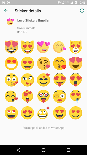 Love Stickers for WhatsApp - Image screenshot of android app