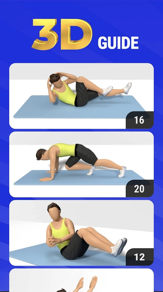 Six Pack Abs Workout - Image screenshot of android app