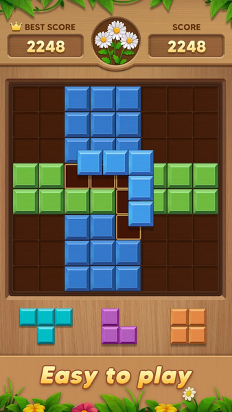 Block Blast Flower - Gameplay image of android game