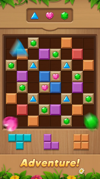 Block Blast Flower - Gameplay image of android game