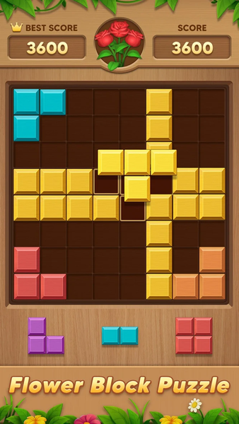 Block Blast Flower - Gameplay image of android game