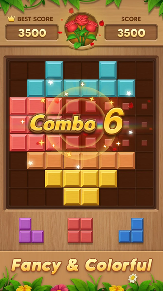 Block Blast Flower - Gameplay image of android game