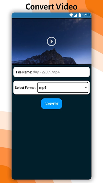 Video Converter: mkv to mp4 - Image screenshot of android app