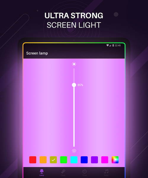Screen Lamp & Flashlight Tool - عکس برنامه موبایلی اندروید