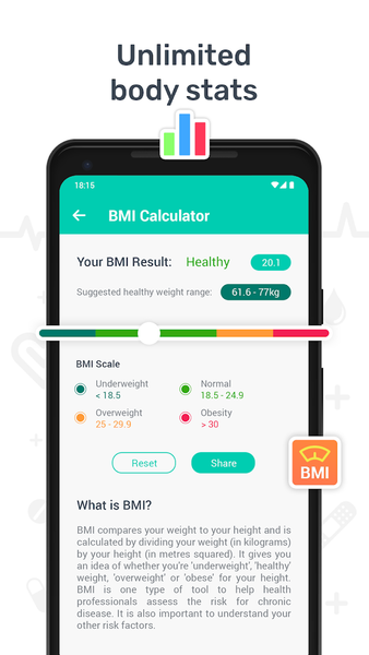 Health tracker & Pill Reminder - Image screenshot of android app