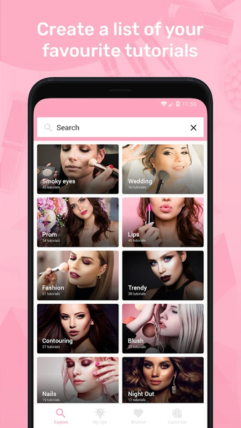Cosmetics & Make up organizer - عکس برنامه موبایلی اندروید
