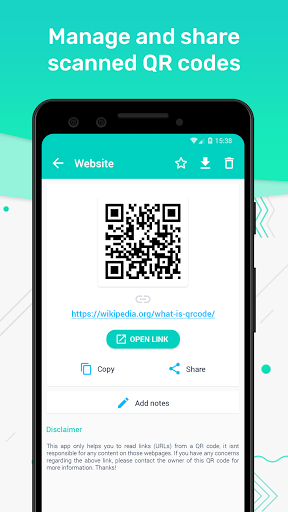 QR Code & Barcode Scanner App - عکس برنامه موبایلی اندروید