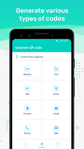 QR Code & Barcode Scanner App - عکس برنامه موبایلی اندروید