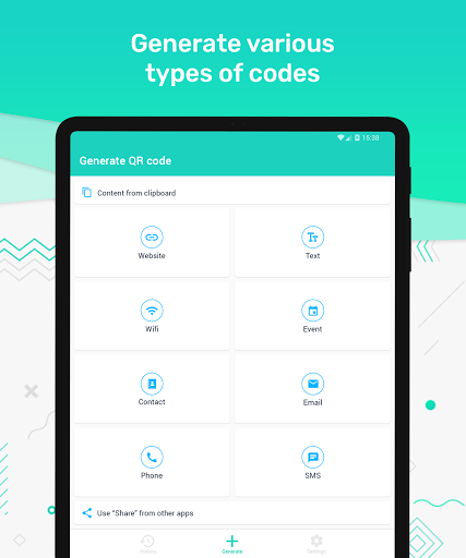 QR Code & Barcode Scanner App - عکس برنامه موبایلی اندروید